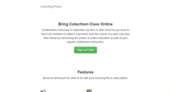 Desktop Screenshot of learningpress.net